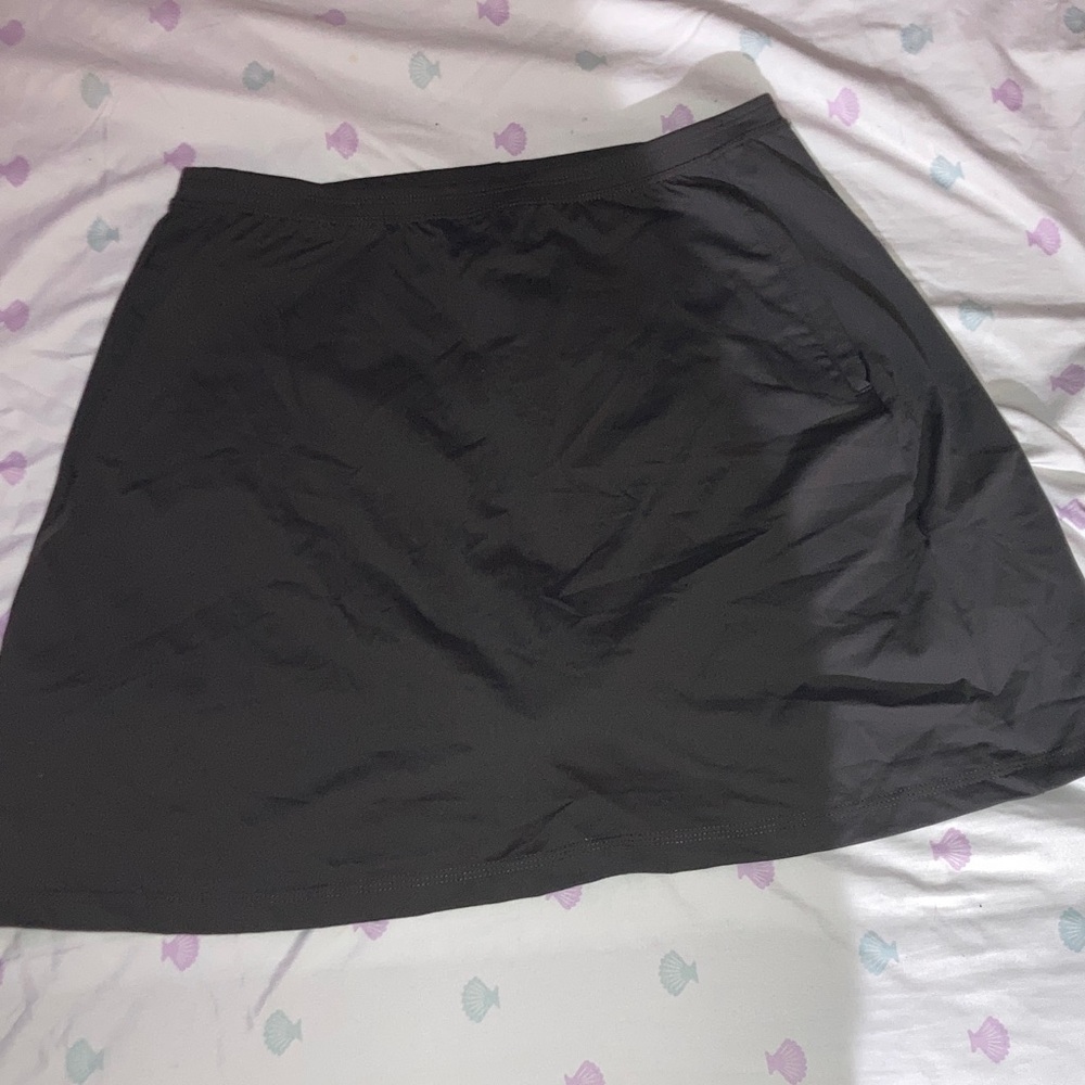 Classic Black A-Line Women's Skirt
